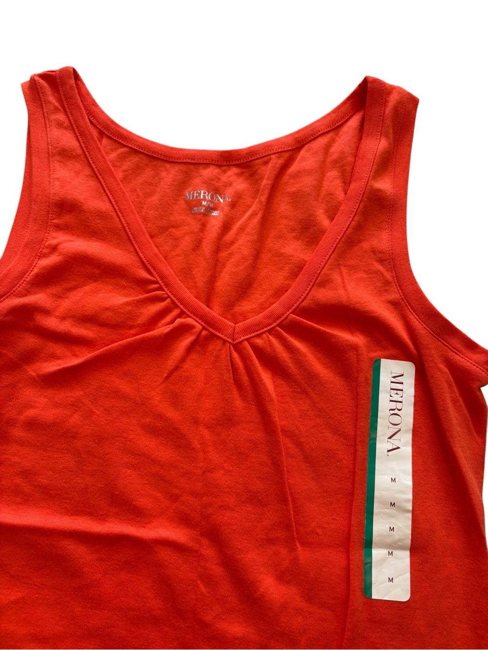 Merona Red & White Scoop Neck Tank Tops - 2-Pack - Picture 3 of 7